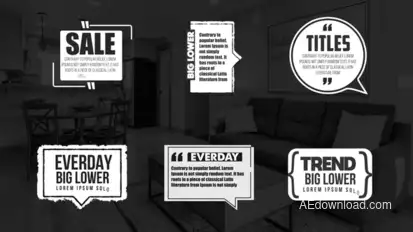 Quotes Titles Titles template preview