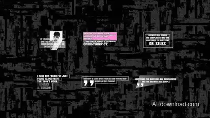 Quotes Titles Titles template preview