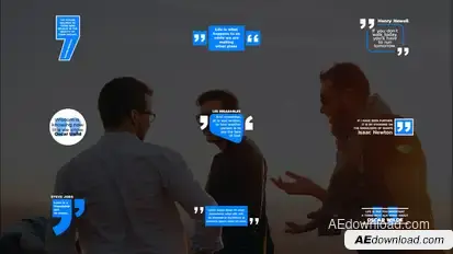 Quotes Titles | AE Titles template preview