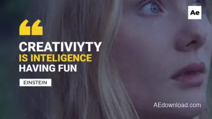 Quotes Titles | AE | Titles template preview