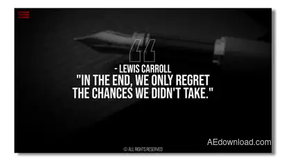 Quotes Titles | After Effects Titles template preview