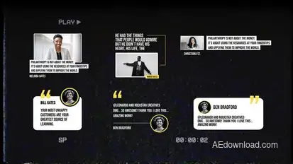 Quotes Titles | After Effects Titles template preview