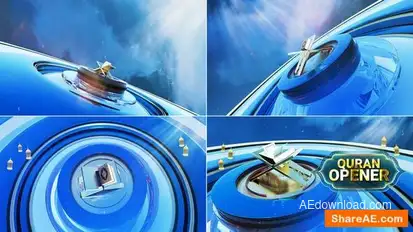Quran Opener //  Ramadan-Quran //  Islamic Opener Openers template preview