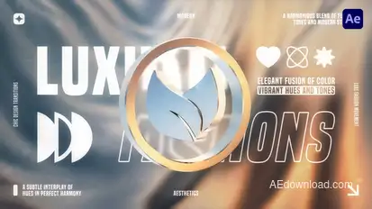 Radiant 3D Logo Title Openers template preview