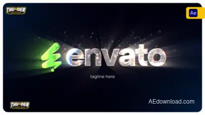 Radiant Particle Logo Reveal Logo Stings template preview