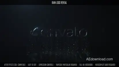 Rain Logo Reveal Logo Stings template preview