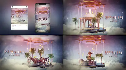 Ramadan & Eid Opener 16 Openers template preview