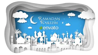 Ramadan and Eid Mubarak Opener Openers template preview