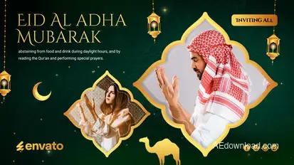 Ramadan Celebration Slideshow Ramadan Free Templates template preview