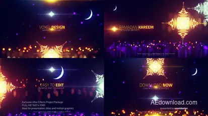 Ramadan cinematic titles Ramadan Free Templates template preview