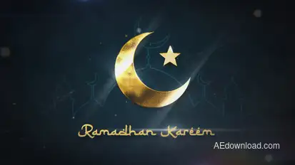 Ramadan Greetings Logo Stings template preview