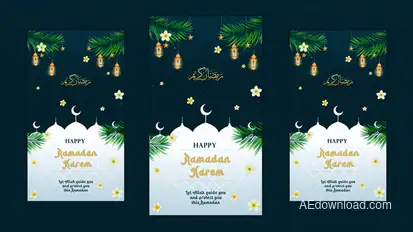 Ramadan Intro Instagram Version Openers template preview