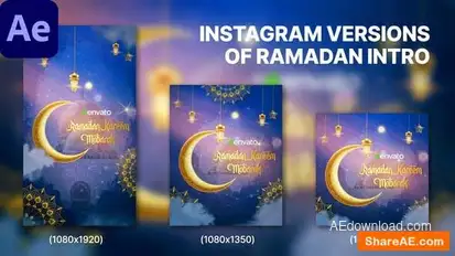 Ramadan Intro | Instagram Versions Openers template preview