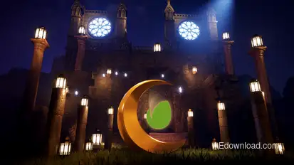 Ramadan Is Back Logo Stings template preview