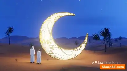 Ramadan Logo Opener Openers template preview