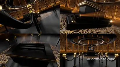 Ramadan luxury Logo Logo Stings template preview