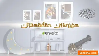 Ramadan Mubarak Wishes | After Effects Openers template preview