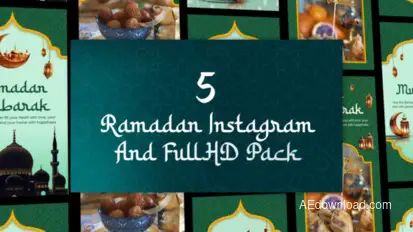 Ramadhan Stories Pack V2 Openers template preview