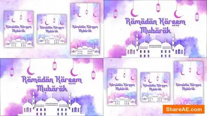 Ramdan Intro  | Ramadan Intro Istagram Vertical Openers template preview
