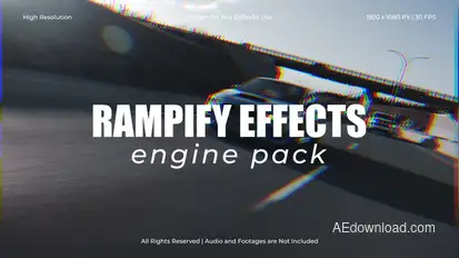 Rampify Effects Engine Pack for After Effects Elements template preview