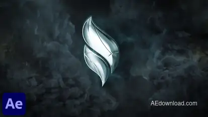 Real Cinematic Explosion Logo Reveal Logo Stings template preview