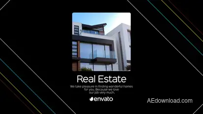 Real Estate 2 Video Displays template preview