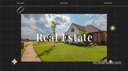 Real Estate Product Promo template preview
