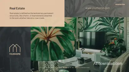 Real Estate Video Displays template preview