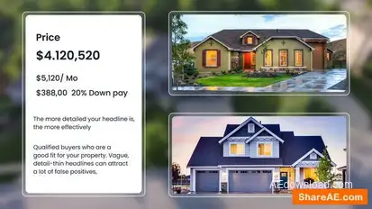 Videohive Real Estate 56813621 Product Promo template preview