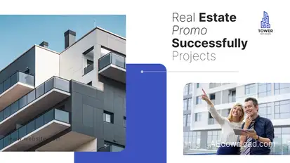 Real Estate Video Displays template preview