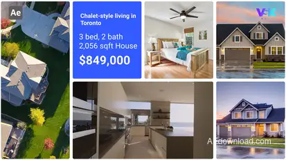 Real Estate Product Promo template preview