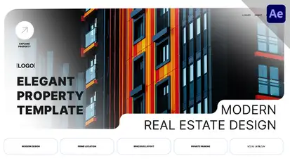 Real Estate Product Promo template preview