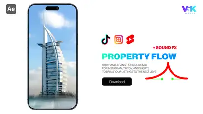 Real Estate Product Promo template preview