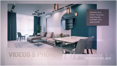 Real Estate Corporate Video Displays template preview