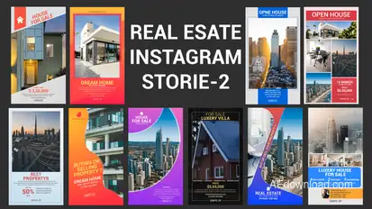 Real Estate Instagram Stories-02 Product Promo template preview