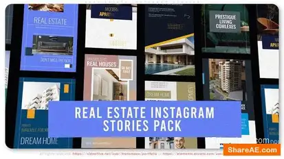 Real Estate Instagram Stories Openers template preview