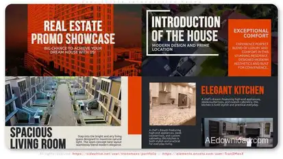 Real Estate Introduction Promo Product Promo template preview