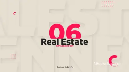 Real Estate Post V1 Product Promo template preview
