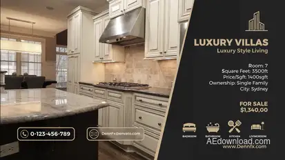 Real Estate Promo Product Promo template preview