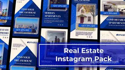 Real Estate Promo Instagram Reels Product Promo template preview
