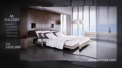Real Estate Showcase Video Displays template preview