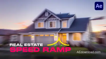 Real Estate Speed Ramp Product Promo template preview