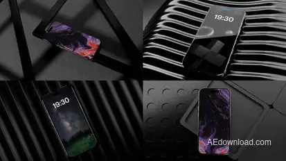 Realistic Phone Mockup Product Promo template preview