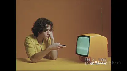 Realistic Retro Camera VHS Effect | Vintage Look Elements template preview