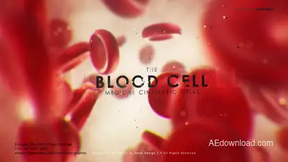 Red Blood Medical Opener Openers template preview