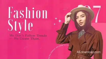 Redefining Fashion, One Look at a Time broadcast-packages template preview