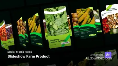 Reels - Slideshow Farm Product After Project Files Product Promo template preview