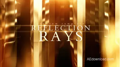 Reflection Rays Video Displays template preview