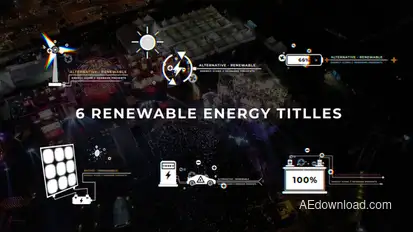 Renewable Energy Titles Titles template preview