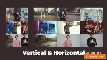 Responsive Rhythmic Instagram Opener Openers template preview